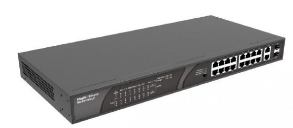 RUIJIE  REYEE RG-ES118S-LP 16 PORT 10/100 16 PORT POE 2 X COMBO UPLINK 120W YONETILEMEZ RACK MOUNT SWITCH