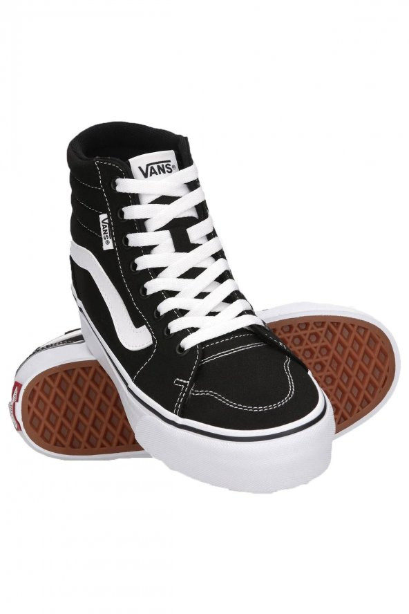 Vans Wm Filmore Hi Platform Kadın Siyah Günlük Stil Ayakkabı - 5