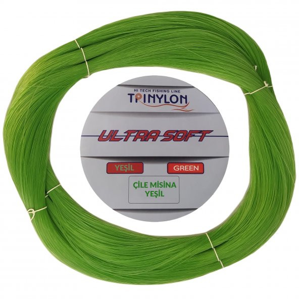 Trinylon 1Kg New Ultra Soft Çile Misina Yeşil