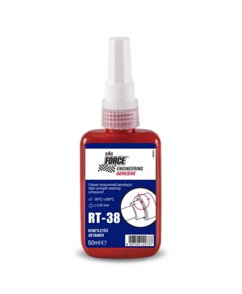 RT - 38 RULMAN KENETLEYİCİ ÇOK YÜKSEK KUVETLİ 50 ML