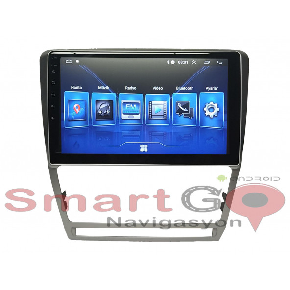SKODA OCTAVİA 2007-2012  10'' 4 GB MULTİMEDYA - 2