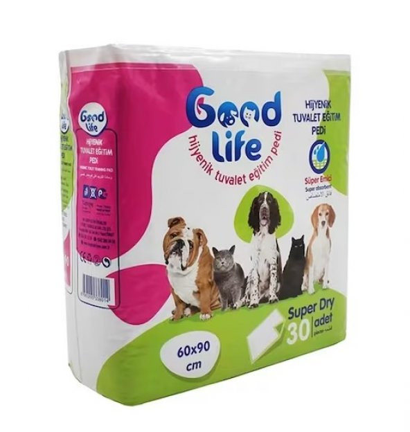 Good Life Çiş Pedi 60*90 Cm 30 Lu