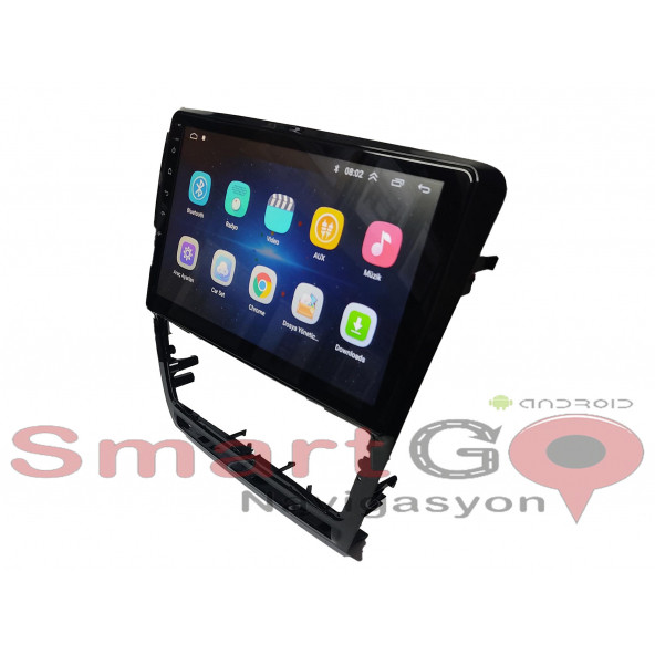 SKODA OCTAVİA 2007-2012 SİYAH 10'' 4 GB MULTİMEDYA - 5