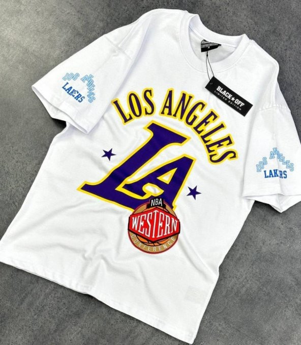 Ral Sport Los Angeles Lakers Oversize T-Shirt