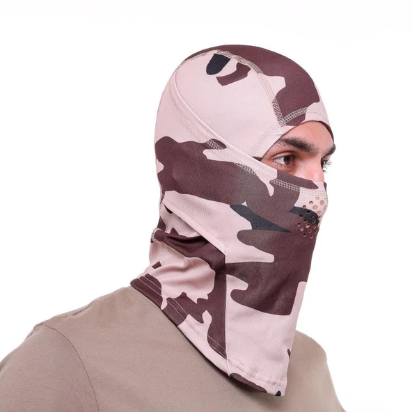 Single Sword Polarlı Kar Maskesi Kadın&Erkek Balaklava - 9