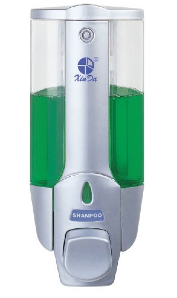 Kında Manuel Sıvı Sabunluk 380 ml Gümüş ürün görseli