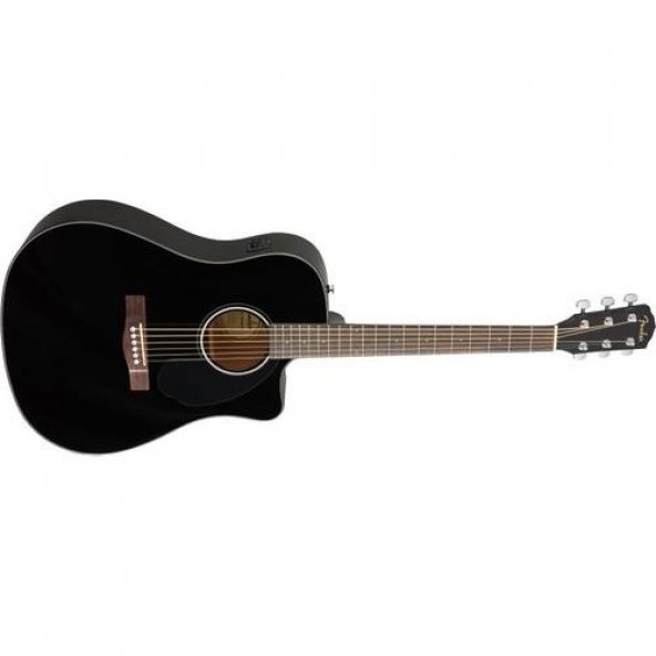 Fender FA-125CE BLK Elektro Akustik Gitar (KILIF+ASKI+JAK+PENA)