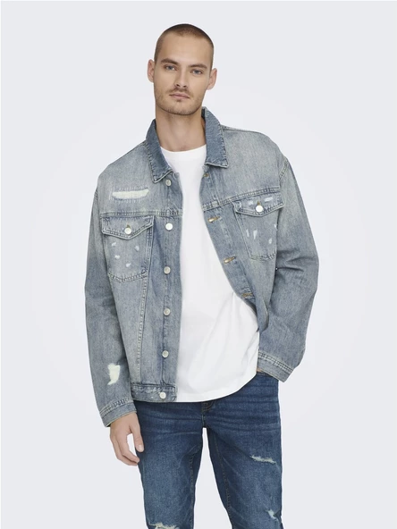 ONLY & SONS Erkek Kot Ceket 22023244 - 2