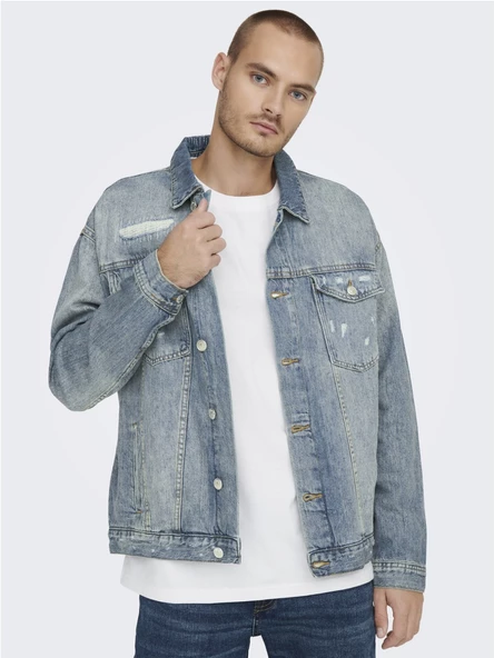 ONLY & SONS Erkek Kot Ceket 22023244 - 4