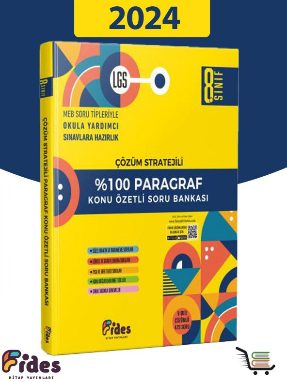 Fides 8.Sınıf 100 Paragraf Konu Özetli Soru Bankası - 3