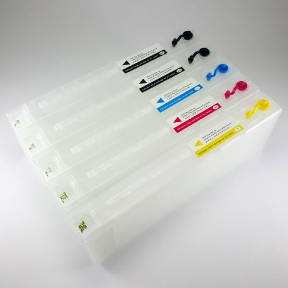 Epson SC-T3200, T5200, T7200 Uyumlu Kolay Dolan Kartuş - 5 Renk ürün görseli 1