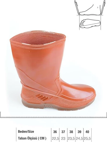 Gezer 319 Uzun Krep Çizme 45 Numara - 2