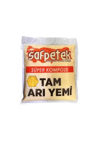 Safpetek Süper Kompoze Tam Arı Yemi 1000 gr