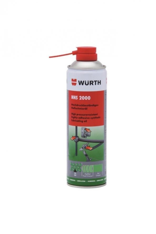 Würth Hhs 2000 Yağlama Sprey 500 ml 893103028