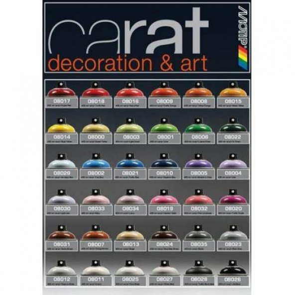 Motip Carat Sprey 8017 Boya 400ml Parlak Kahverengi - 2