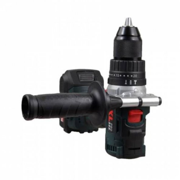 Klpro Kldm1820B 18V 2.0Ah Şarjlı Darbeli Vidalama Matkap Kömürsüz - 3