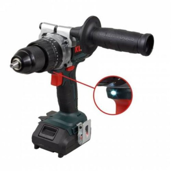 Klpro Kldm1820B 18V 2.0Ah Şarjlı Darbeli Vidalama Matkap Kömürsüz - 4