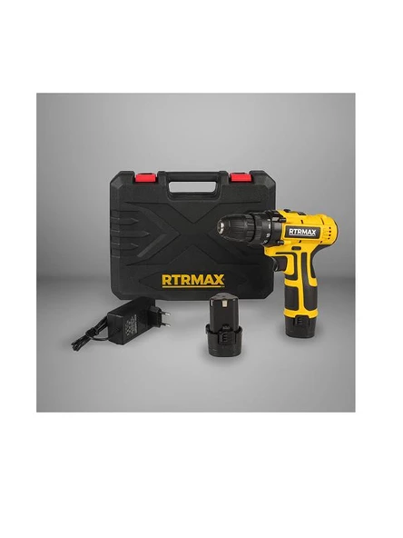 Rtrmax Rtm332 Matkap Çift Akülü 12V 1.3A 10mm