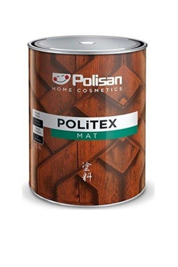 Polisan Politex Dekoratif Mat Kiraz 2.5 Lt