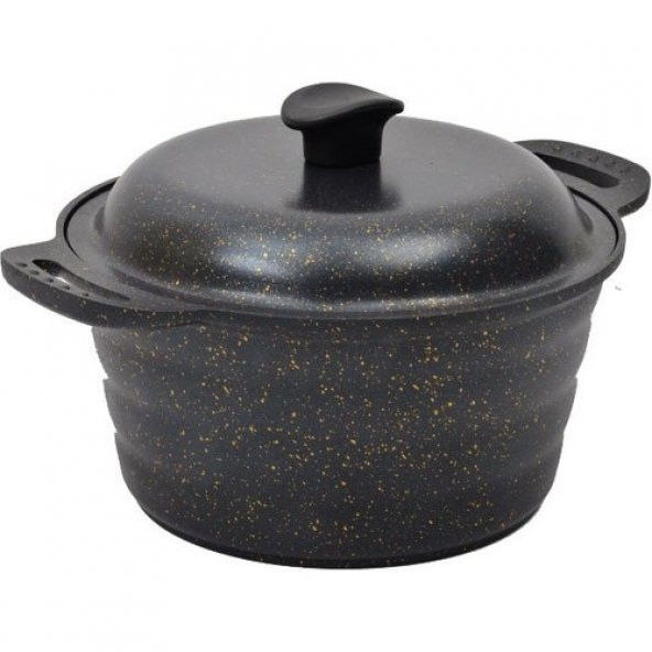 Nurgaz granit Döküm Kamp Tenceresi 24 cm Ng 179