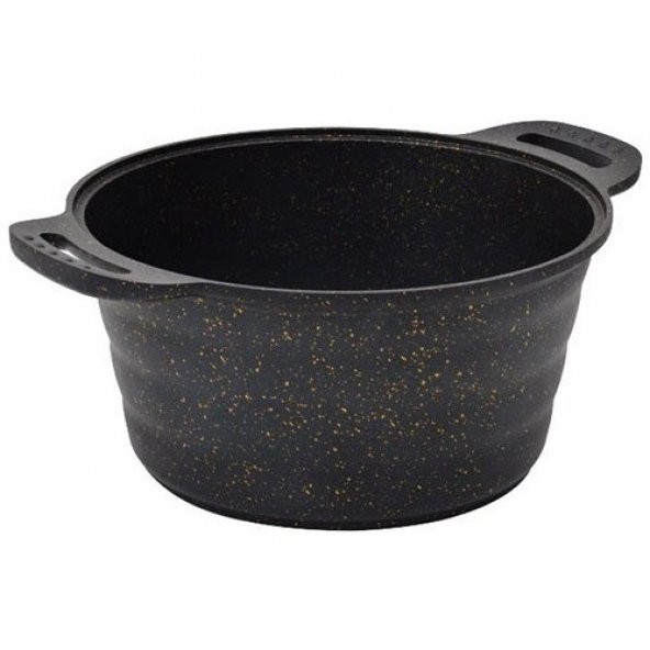 Nurgaz granit Döküm Kamp Tenceresi 24 cm Ng 179 - 3