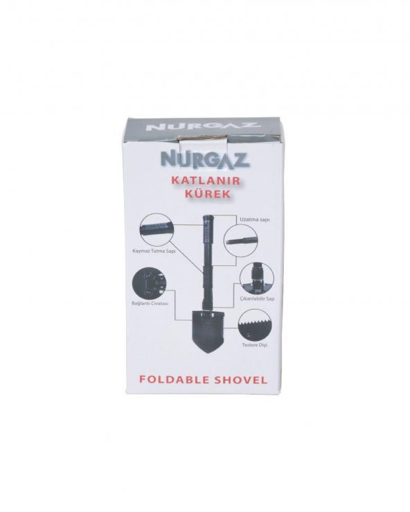 Nurgaz Mini Katlanır Kürek Ng 192 - 6