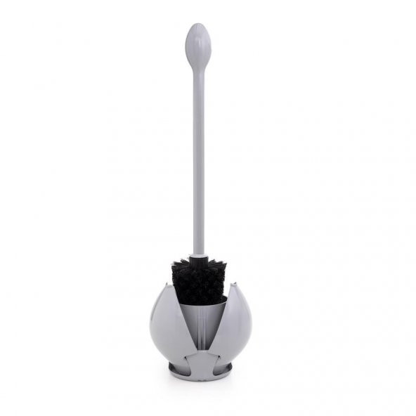 Primanova M-E61-07 Lotus Tuvalet Fırçası gri - 2