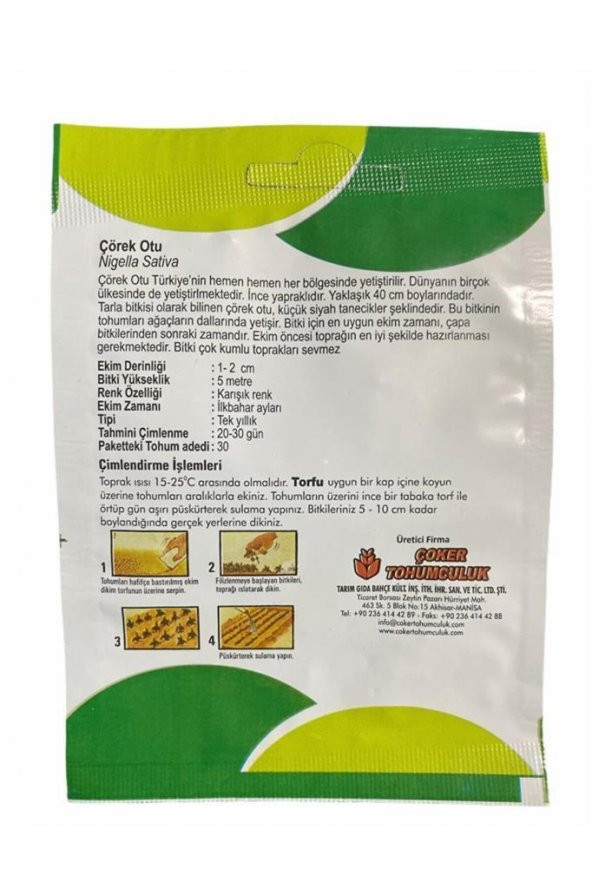 Çoker Çörekotu Tohumu - 2