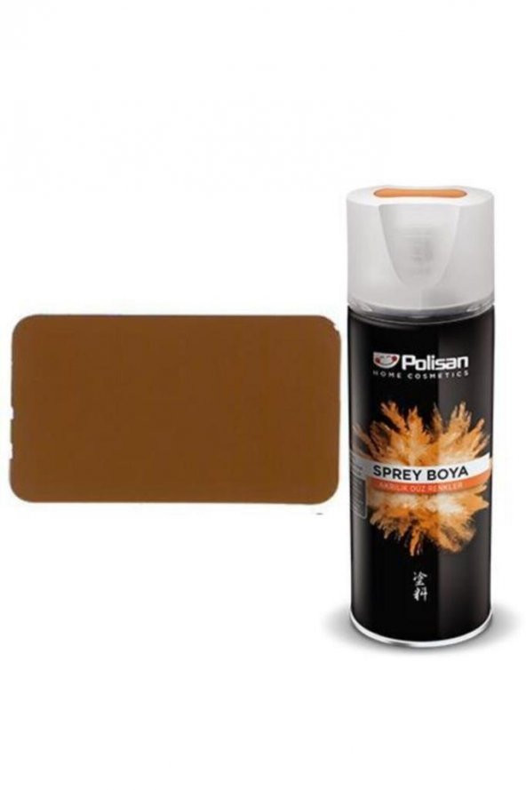 Polisan Sprey Boya Akrilik Açık Kahverengi Ral 8003