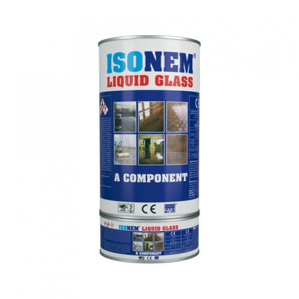 İsonem Liquid Glass A+B Komp. Şeffaf 2 kg