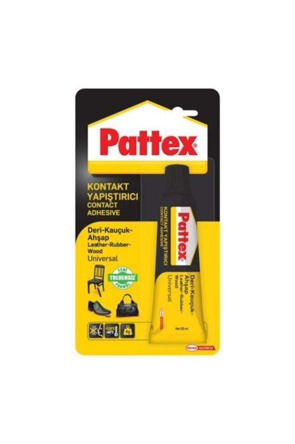 Pattex Contack Liquid Deri Kauçuk Ahşap Yapıştırıcı 50 ml