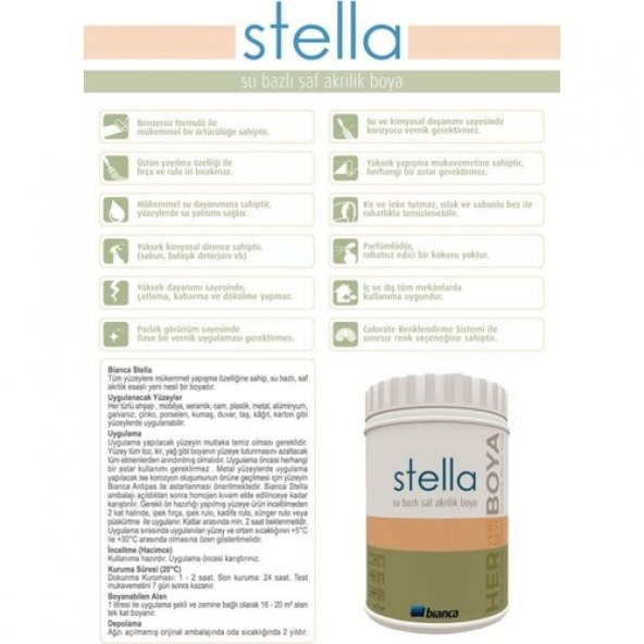 Bianca Stella Krater 0.50 Lt - 4