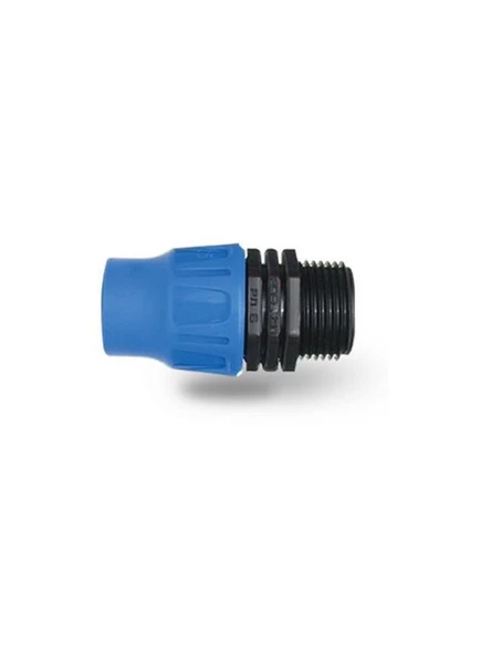 Poelsan Kilitli Bağlantı Erkek Adaptör 25x1/2