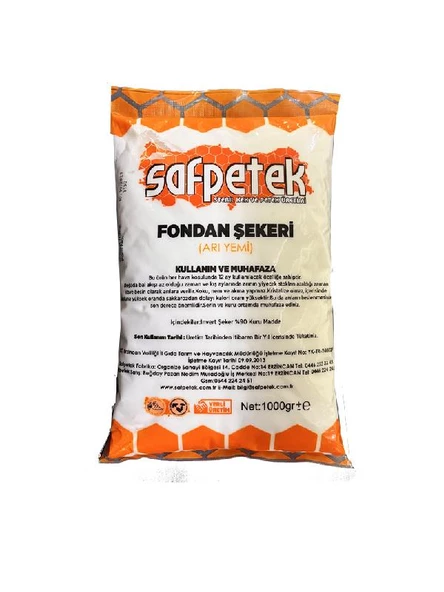 Safpetek Fondan Şekeri 1000 gr