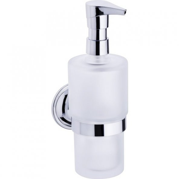 Camero Safir Chrome Sıvı Sabunluk Camlı Sfr-C 1006