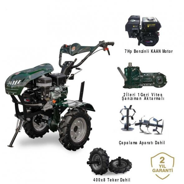 Kaan CP 250-S 2+1 Benzinli Çapa Makinesi