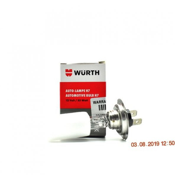Würth Tek Filaman Far Ampulü H7-12V-55W - 2