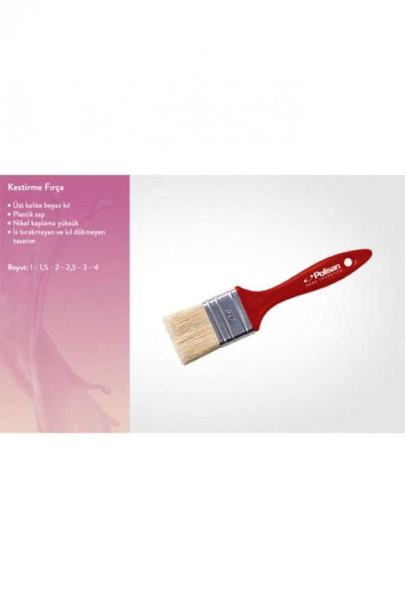 Polisan Kestirme Fırça No: 4 - 2