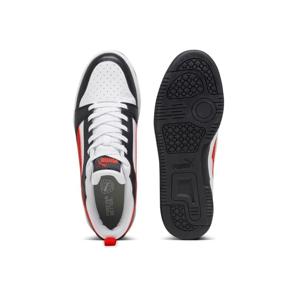 Puma Rebound v6 Low Unisex Günlük Spor Ayakkabı Beyaz 39232804 - 3