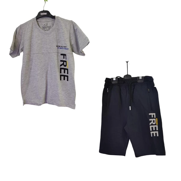 SURVİVOR 0 YAKA FREE BASKILI ERKEK ÇOCUK TAKIM - 2