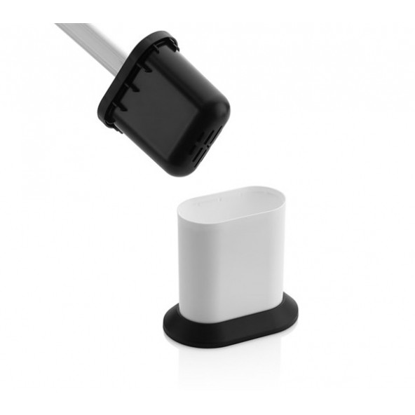 Rulopak Oval Elite Silikon Tuvalet Fırçası Siyah - 4