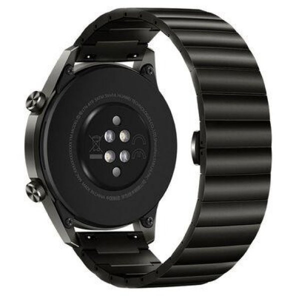 Oppo Watch 46mm 22mm Yandan Klipsli Paslanmaz Çelik Kordon + Metal Kordon Dönüştürücü - 5