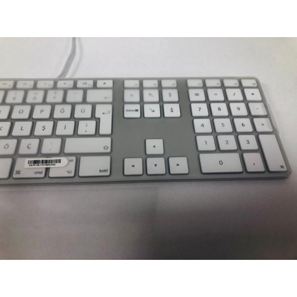 APPLE KABLOLU NUMARA ALANLI TÜRKÇE Q KLAVYE - 2