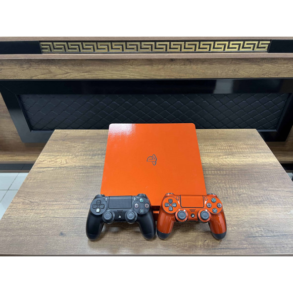 PlayStation 4 Slim Turuncu 500 GB Çift Kol  Playstation4 - ps4 - PS4 - Ps4 (İKİNCİ EL) - 2