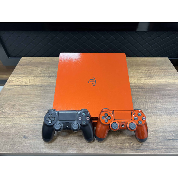 PlayStation 4 Slim Turuncu 500 GB Çift Kol Playstation4 - ps4 - PS4 - Ps4 (İKİNCİ EL) - 3