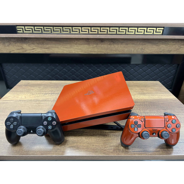 PlayStation 4 Slim Turuncu 500 GB Çift Kol Playstation4 - ps4 - PS4 - Ps4 (İKİNCİ EL) - 8