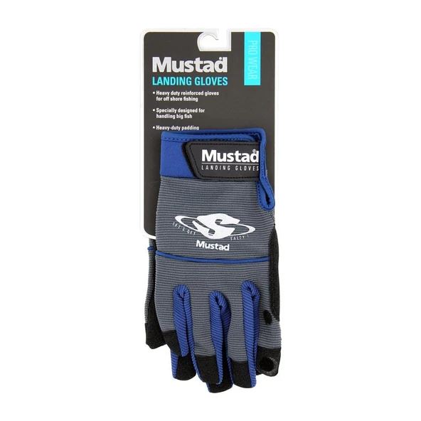 Mustad Landing Balıkçı Eldiveni  Standart L - 2