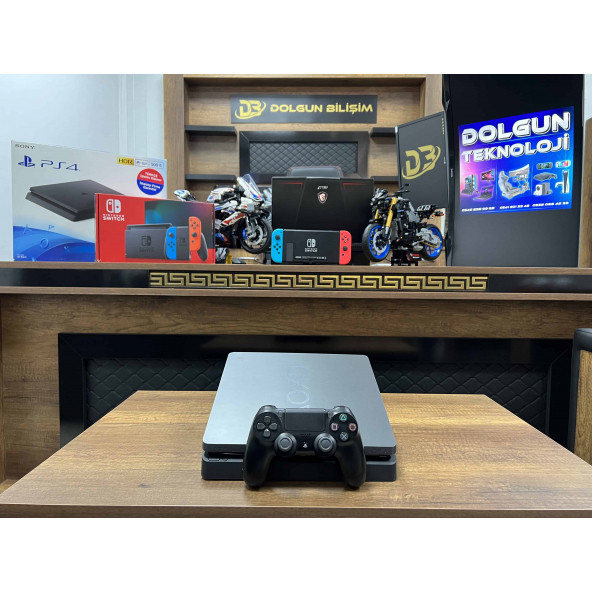 PlayStation 4 Slim Days of Play Edition 1 TB Tek Kol  playstation 4 - PlayStation4 - Ps4 - ps4 (İKİNCİ EL)