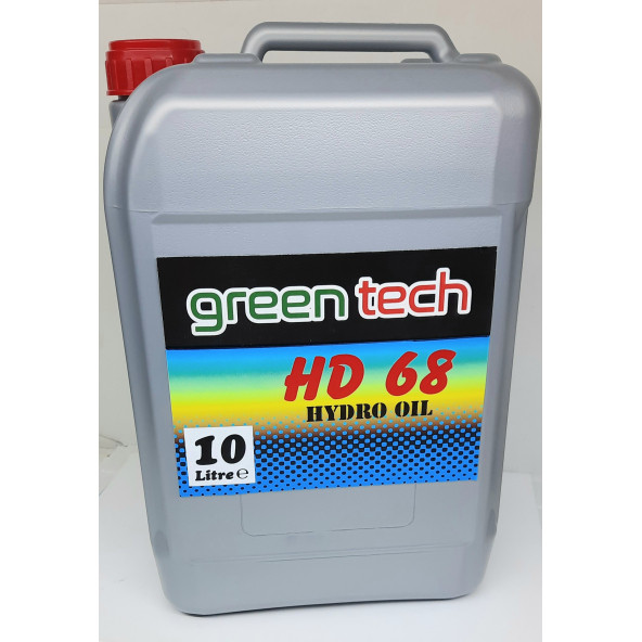 greentech 68 Hidrolik Sistem Yağı 10 litre - 1