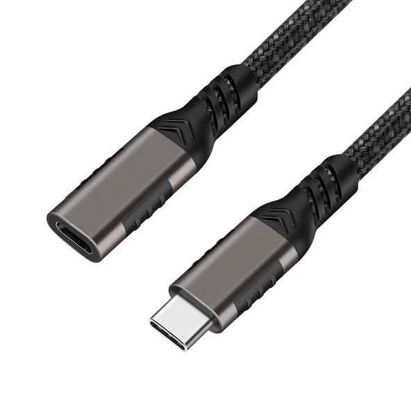 Extension USB3.2 Type-C PD Uzatma Kablosu 100W 20Gbps 4K@60Hz 0.2 Metre - 5